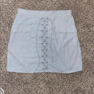 Wild Honey light blue skirt size medium